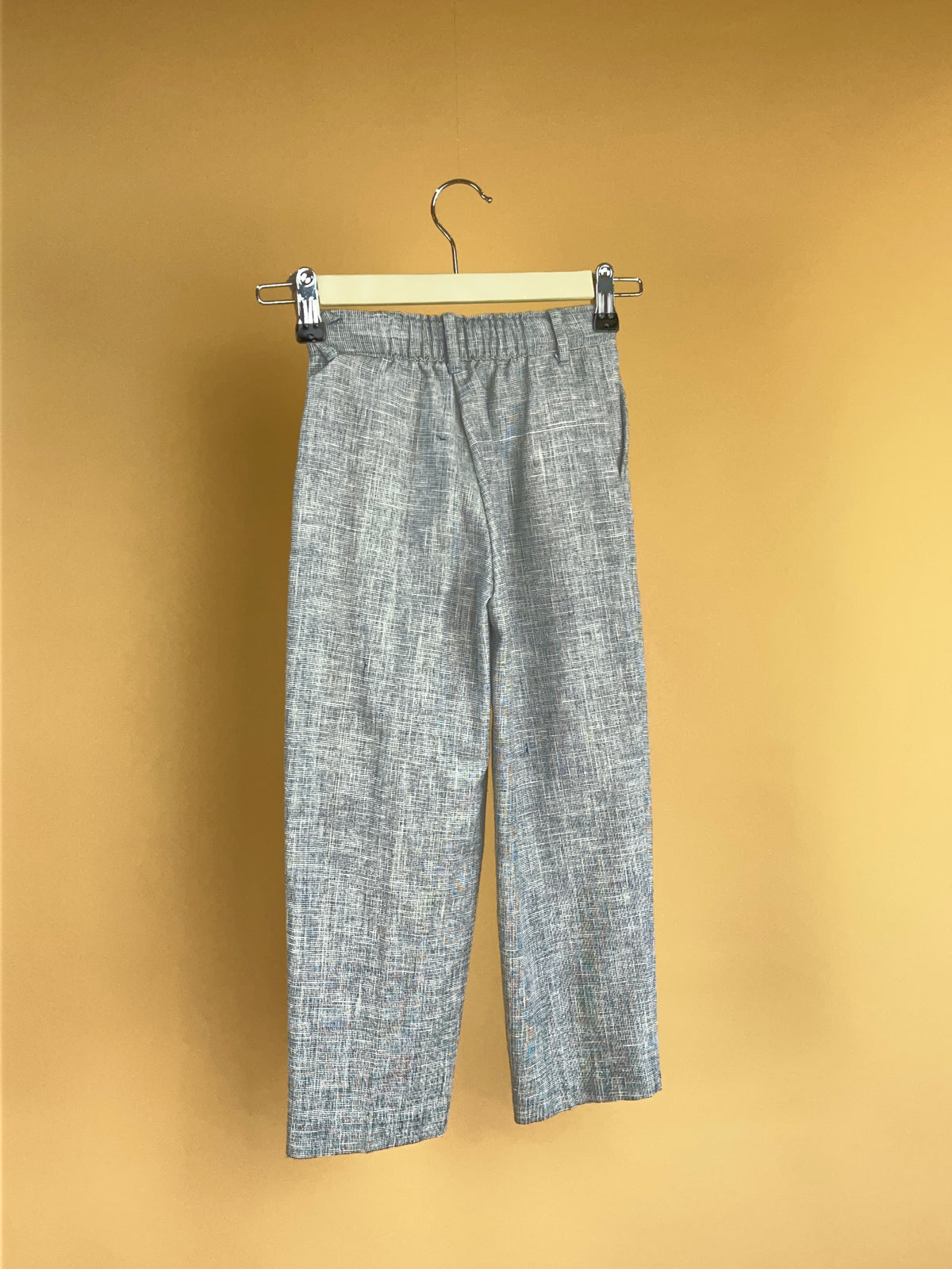 1970s True Vintage Light Grey Trousers - 4Y