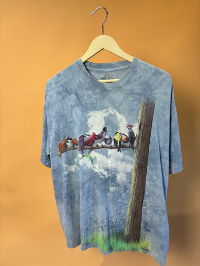 Y2K 'The Mountain' Brand Bird T-Shirt