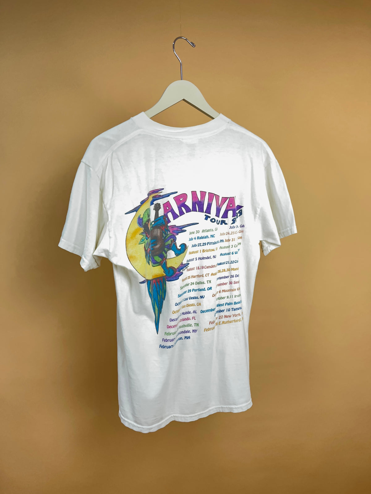 Jimmy Buffett Carnival Tour 98-99 Band T-Shirt - M