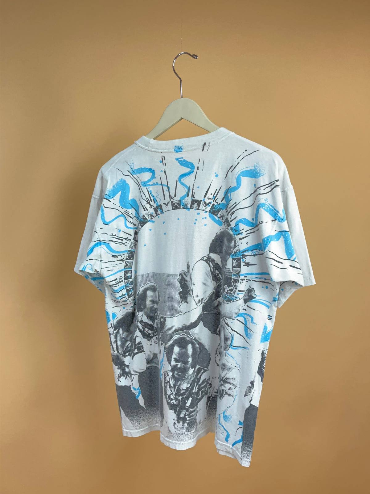 1990s Neil Diamond "In The Round 92-93" Graphic Band T-Shirt - S