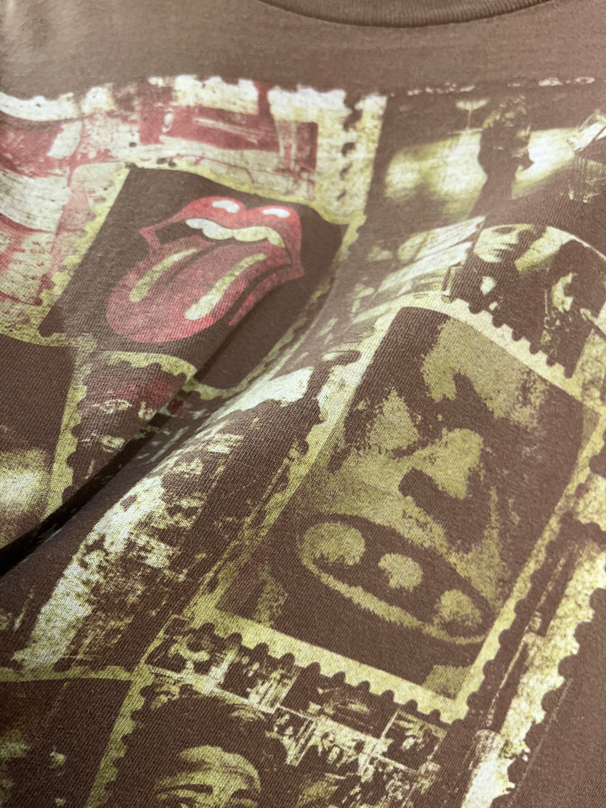 1990's Rolling Stones Exile On Main St. Brown Graphic Tee - M