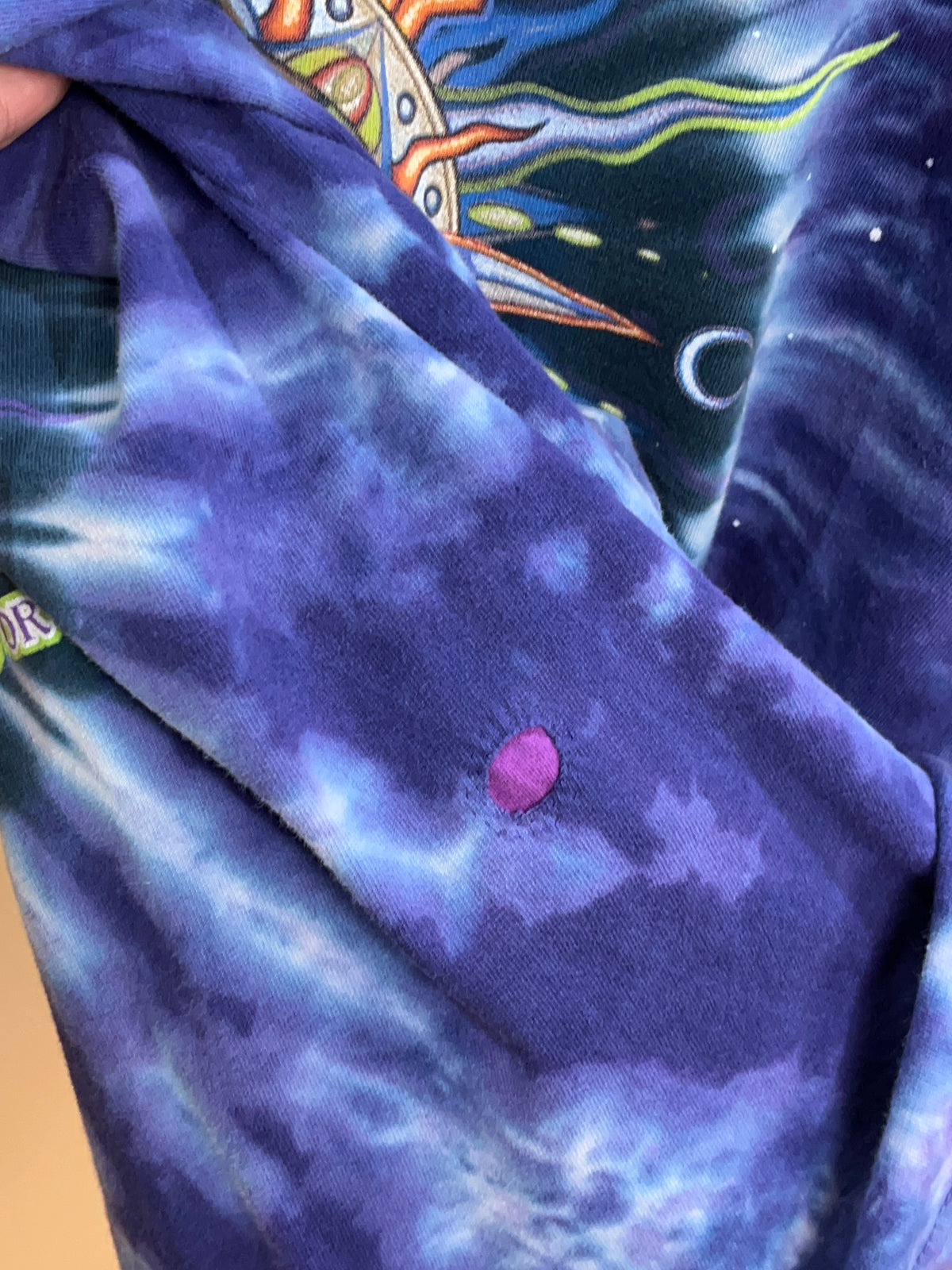Sundog Furthur Winter Tour 2010 Tie-Dye Tee - L