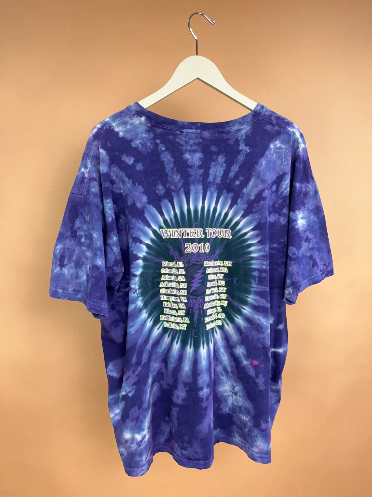 Sundog Furthur Winter Tour 2010 Tie-Dye Tee - L