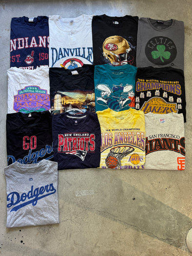 'Pro Sport' Vintage T-Shirt Bundle (13 tees)