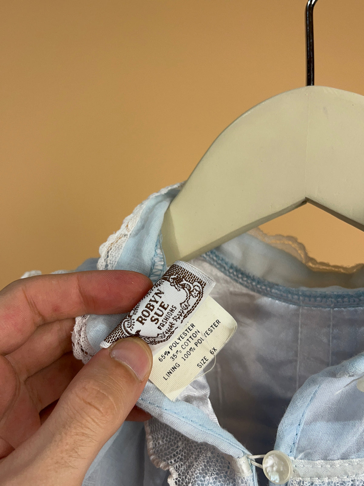 1970s Vintage Robyn Sue Dress - 6Y