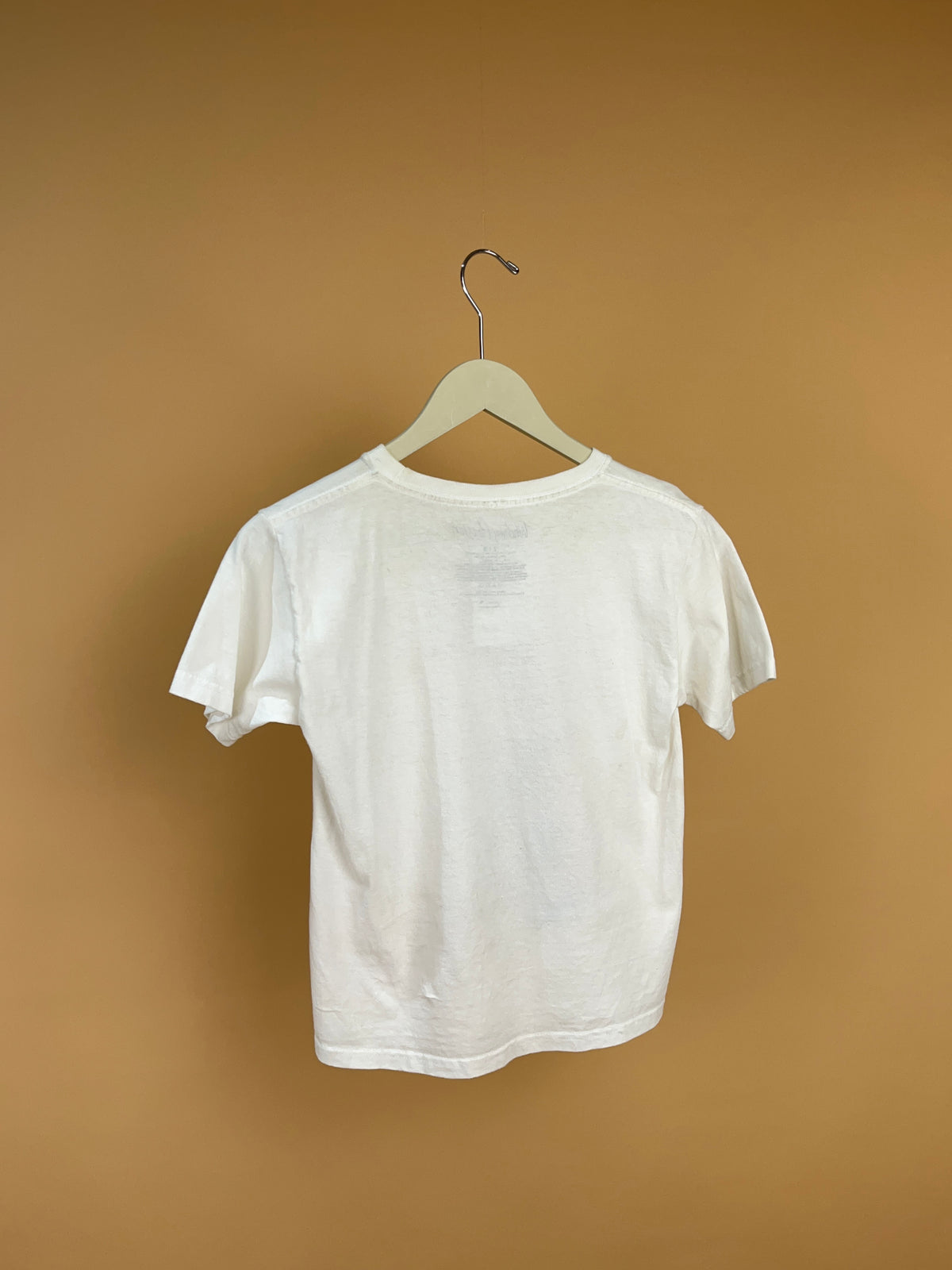 Y2K Whitney Houston graphic baby tee in cotton — Arkive Vintage