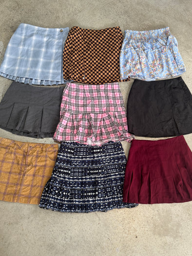 Wholesale Vintage Y2K Skirt Bundle (9 pieces)