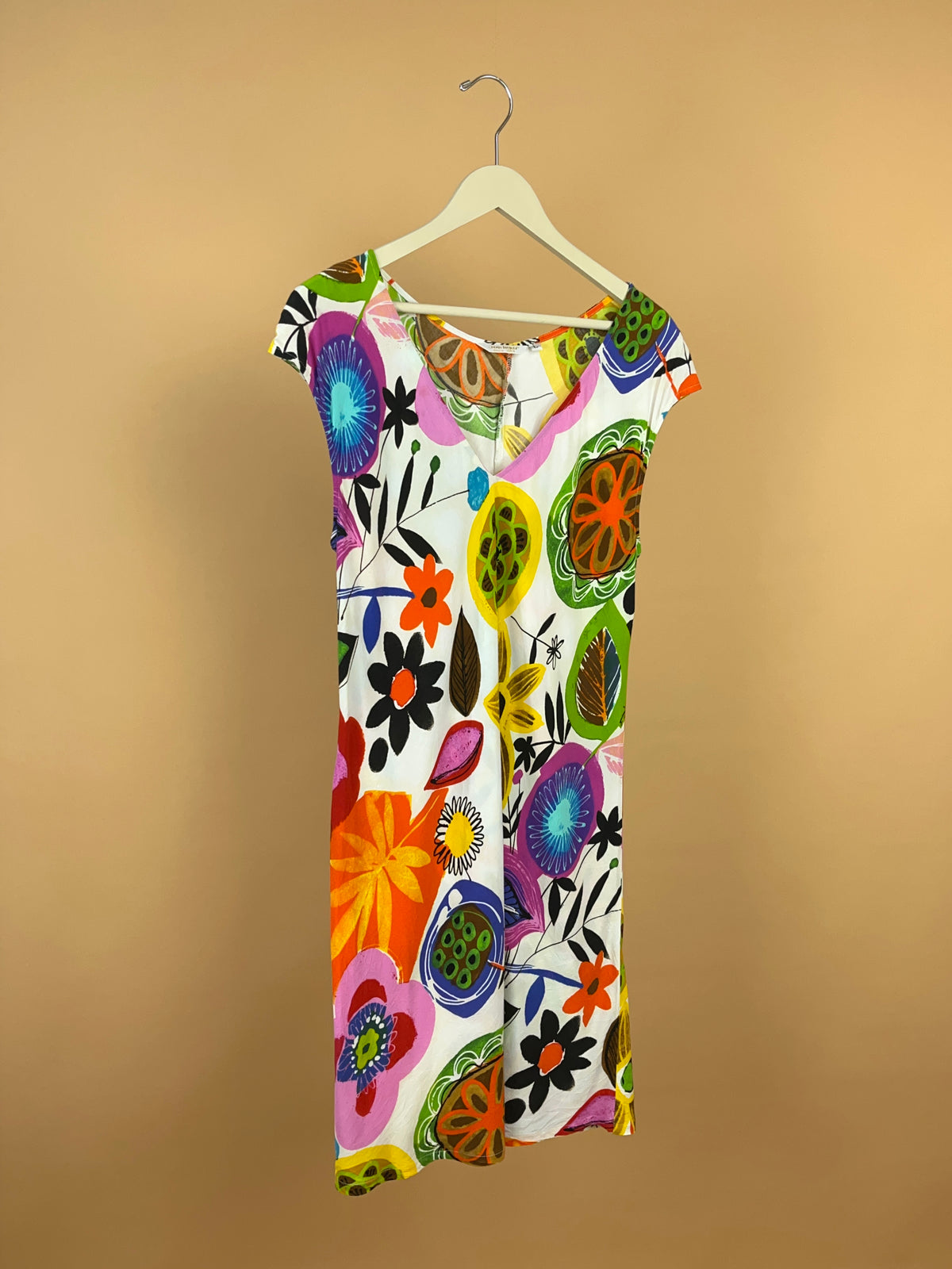 1990s Jams World  Floral Fantasy Dress - 14