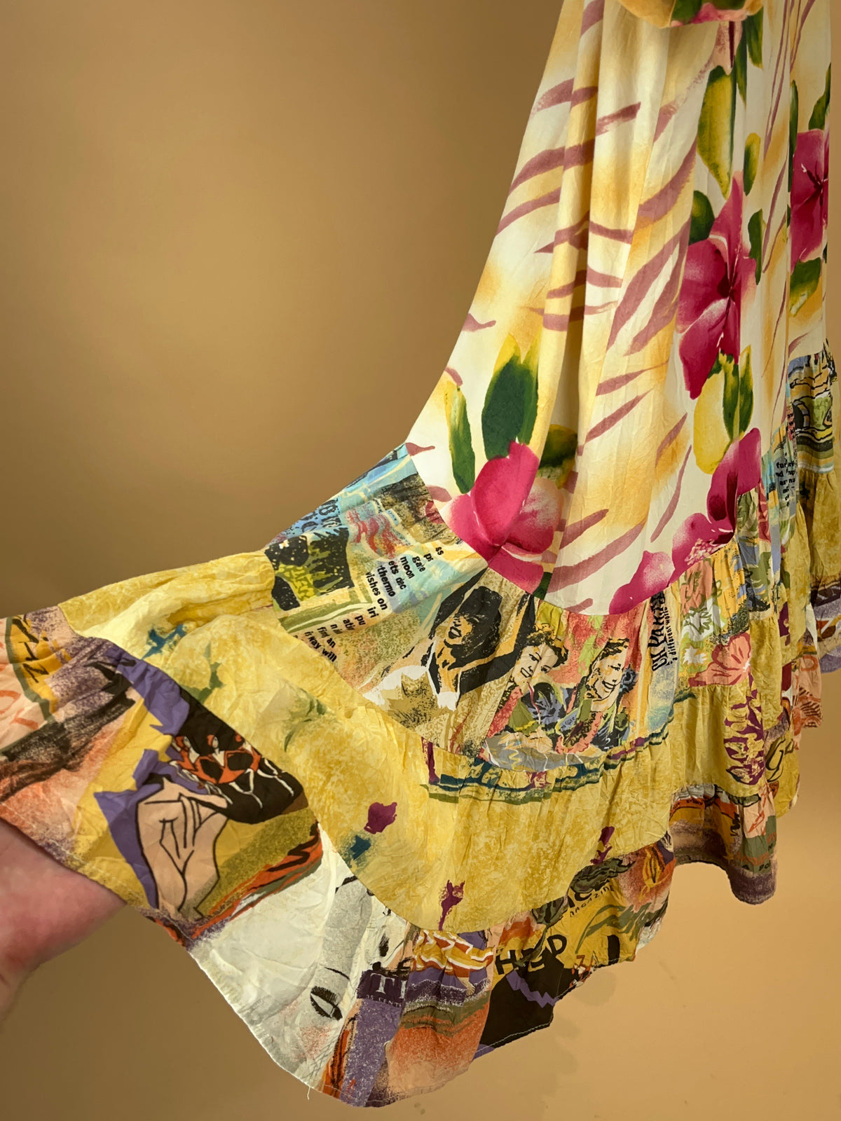1990s Jams World Floral Dress - 14
