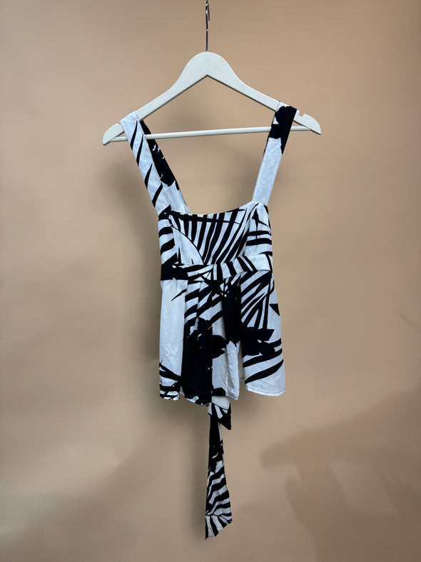 Y2K 'Armani Exchange' Pure Silk Top