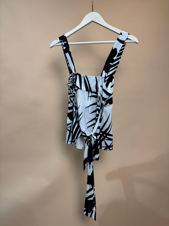 Y2K 'Armani Exchange' Pure Silk Top