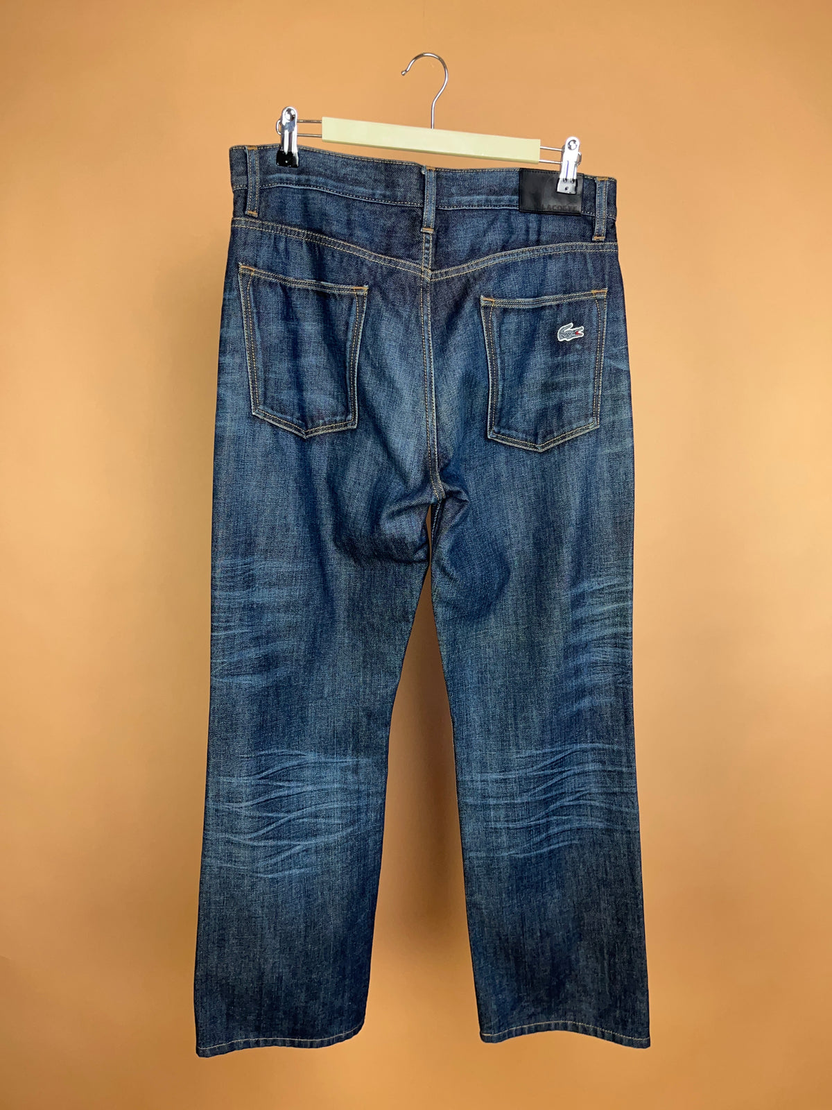 1990's Lacoste Navy Selvedge Denim - 32