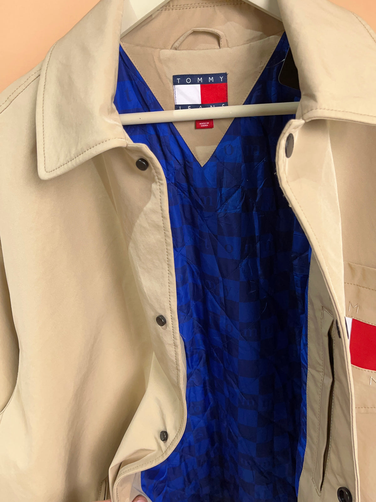 Tommy Jeans Flag Coach Jacket - L