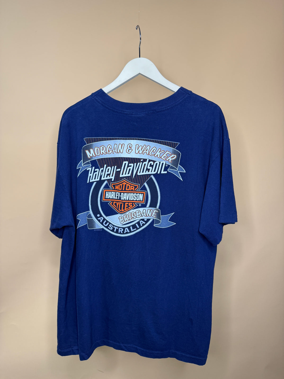 Brisbane Australia Harley Davidson T-Shirt - XL