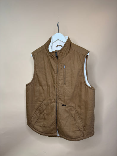 Lee Tan Gilet with Sherpa Lining