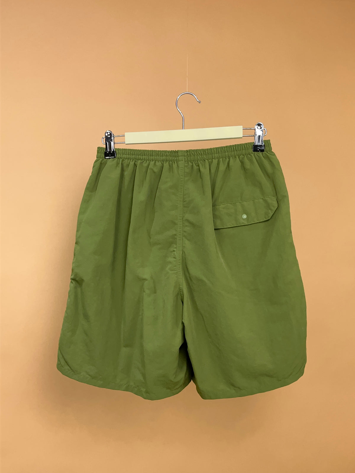 Patagonia Olive Green Elastic Waist Short - 26"