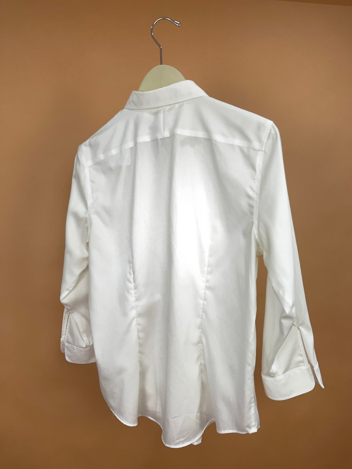 Y2k 'Lauren' Ralph Lauren Open Sleeve White Blouse - L