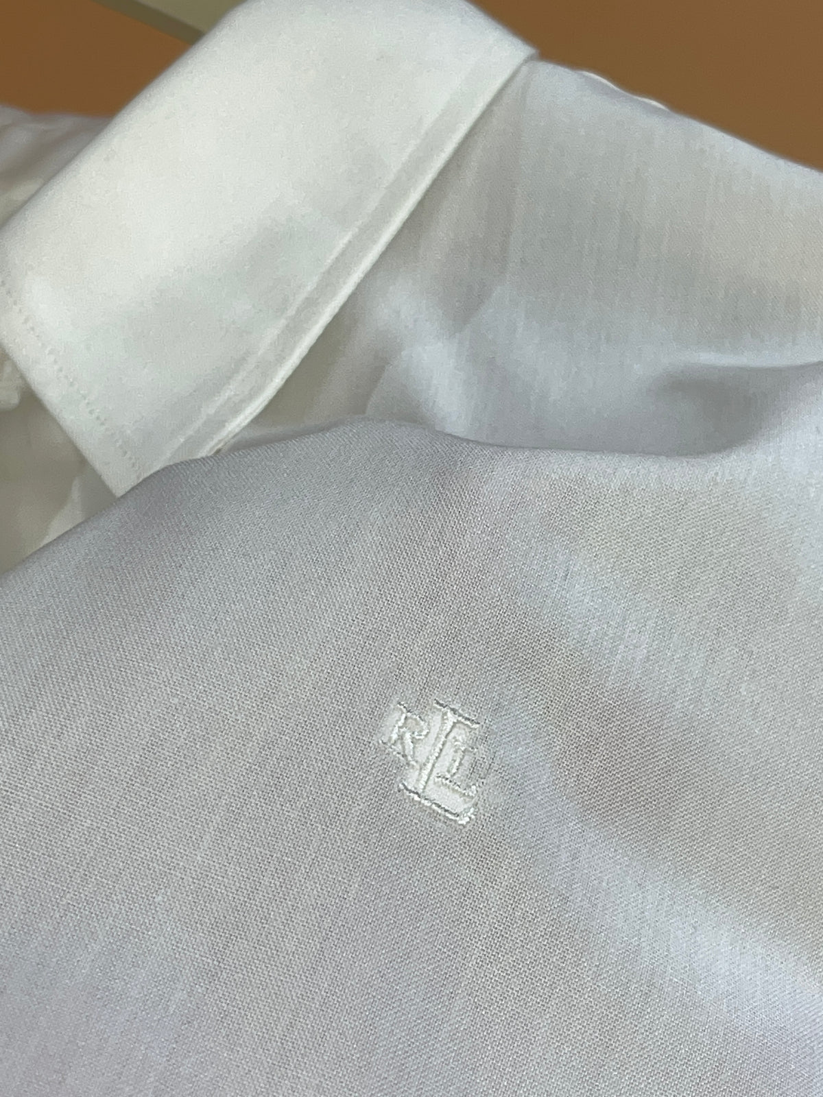 Y2k 'Lauren' Ralph Lauren Open Sleeve White Blouse - L