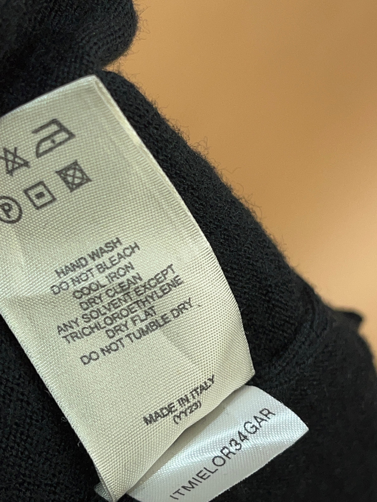 Y2k Burberry London 'Made in Italy' Merino Wool Knit - L