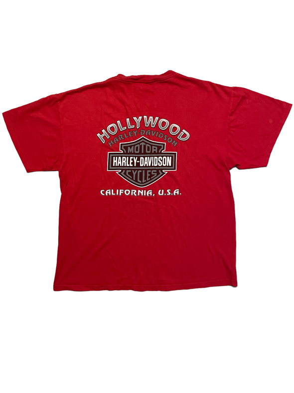 'Harley Davidson' Motorcycles Hollywood California T-Shirt