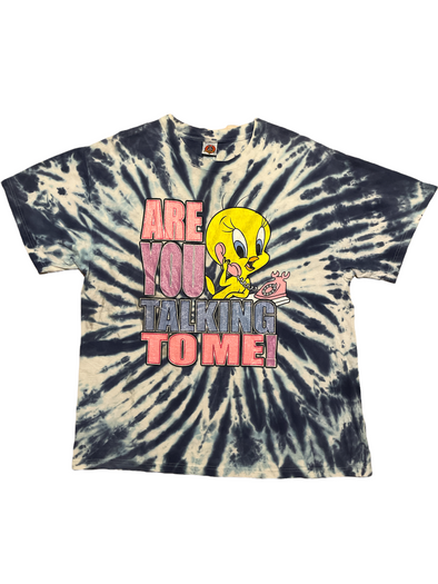 Looney Tunes Tweety Tie Dye Y2K T-Shirt