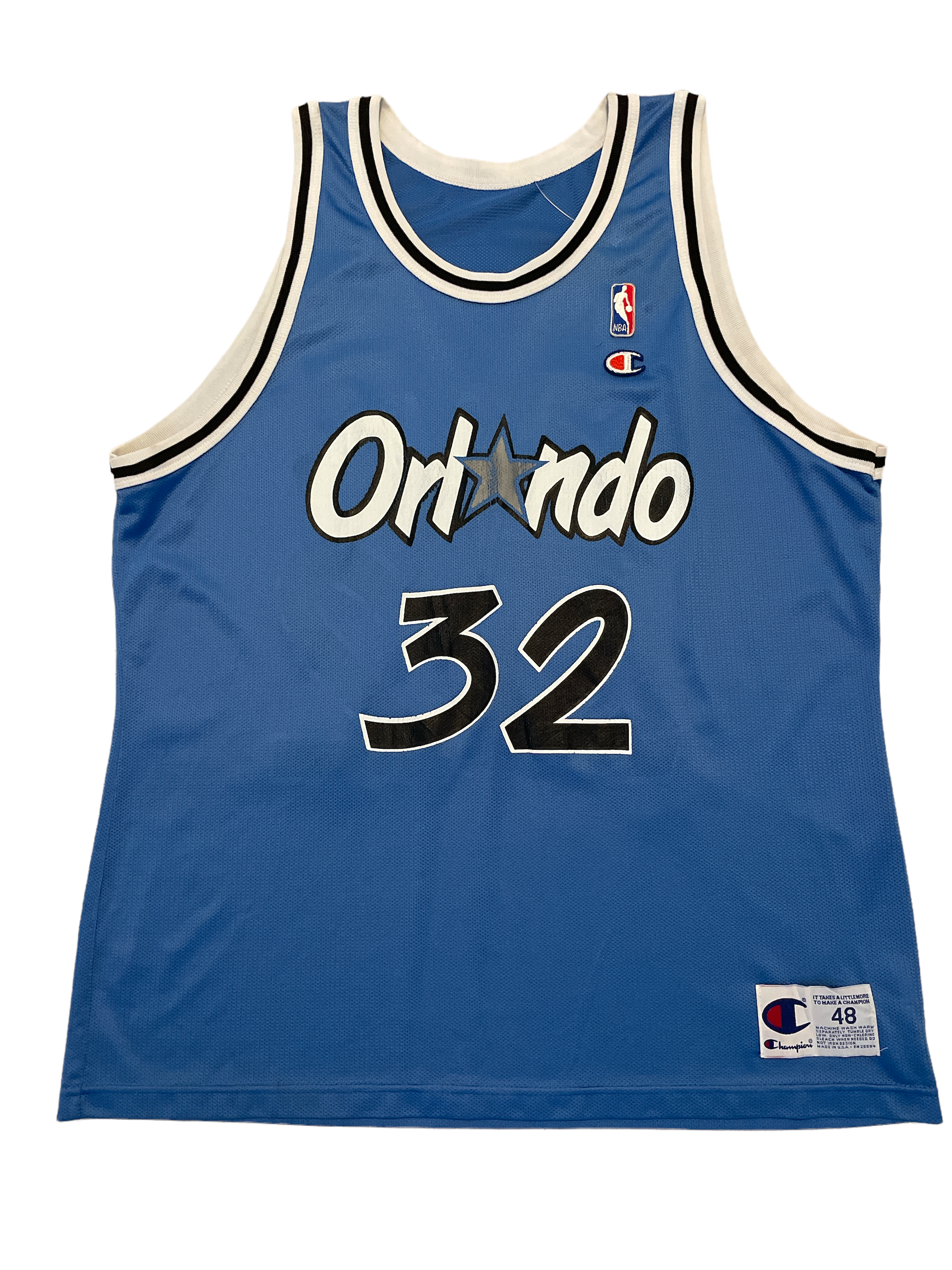 NBA Orlando Magic Basketball Jersey Singlet Spalding No. 32 O'Neal Size Sml