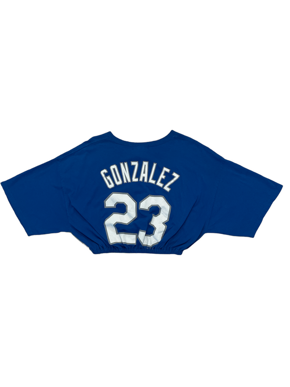 Dodgers Cropped T-Shirt Gonzalez 23