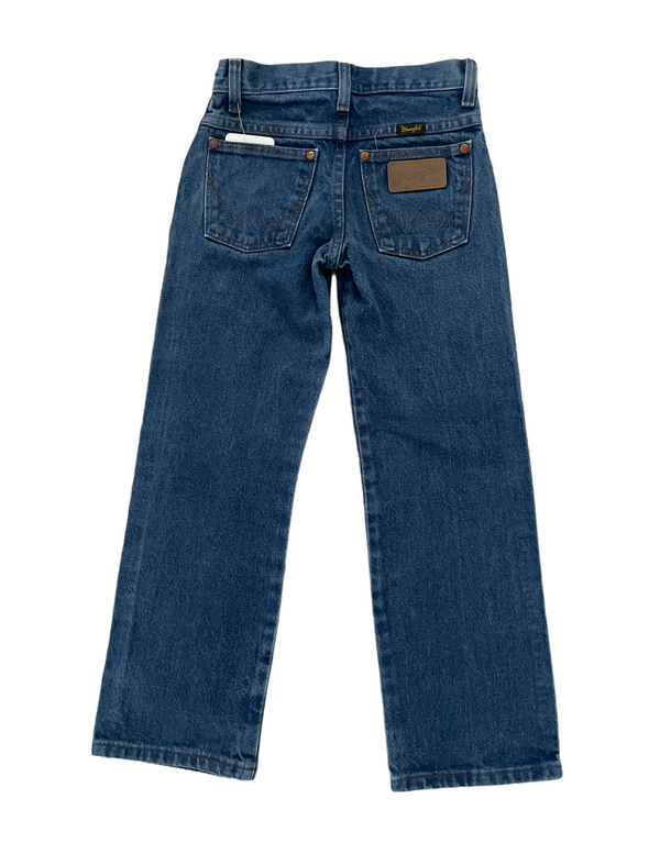 Junior 1980's Wrangler Regular Blue Denim Jeans
