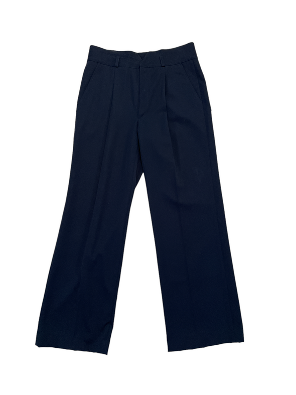 Gucci Wool Navy Trousers