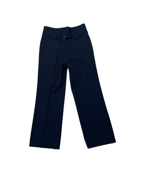 Gucci Wool Navy Trousers
